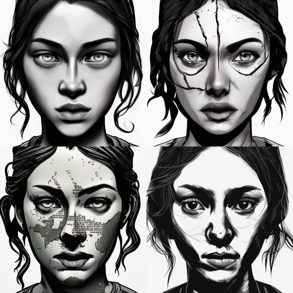 Clementine from telltale's the walking dead - AI Generated Artwork ...