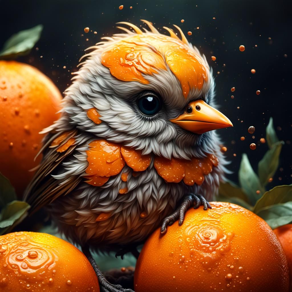 Orange I Cute?  by @Raindrop 