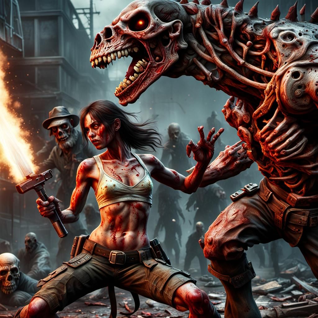 The Zombie Hunter Edition  by @Grollum