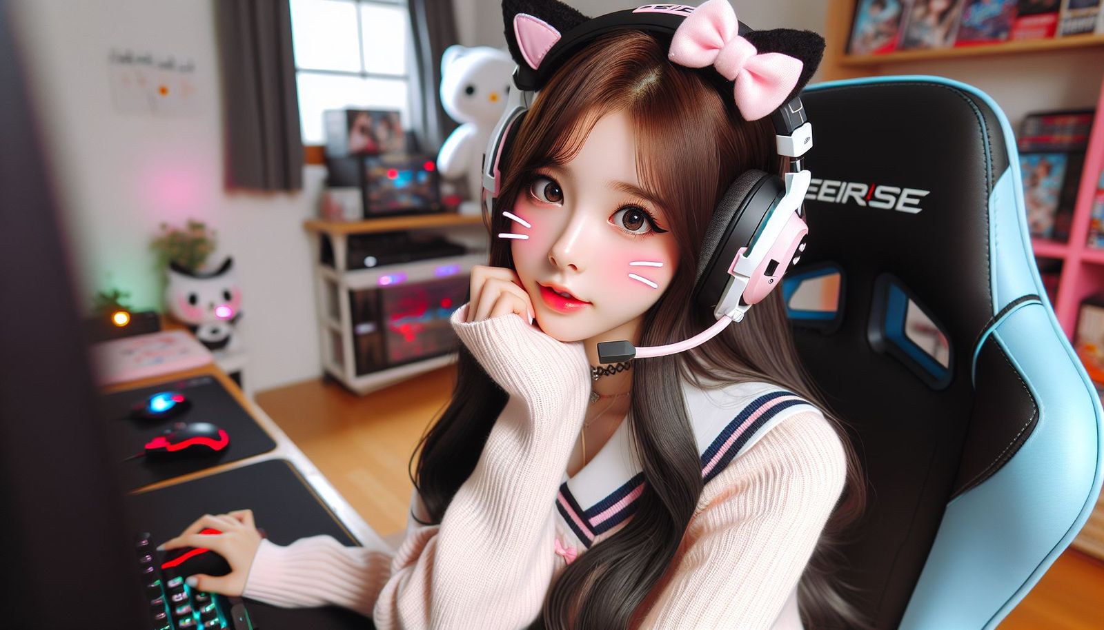 Kawaii Kpop Gamer