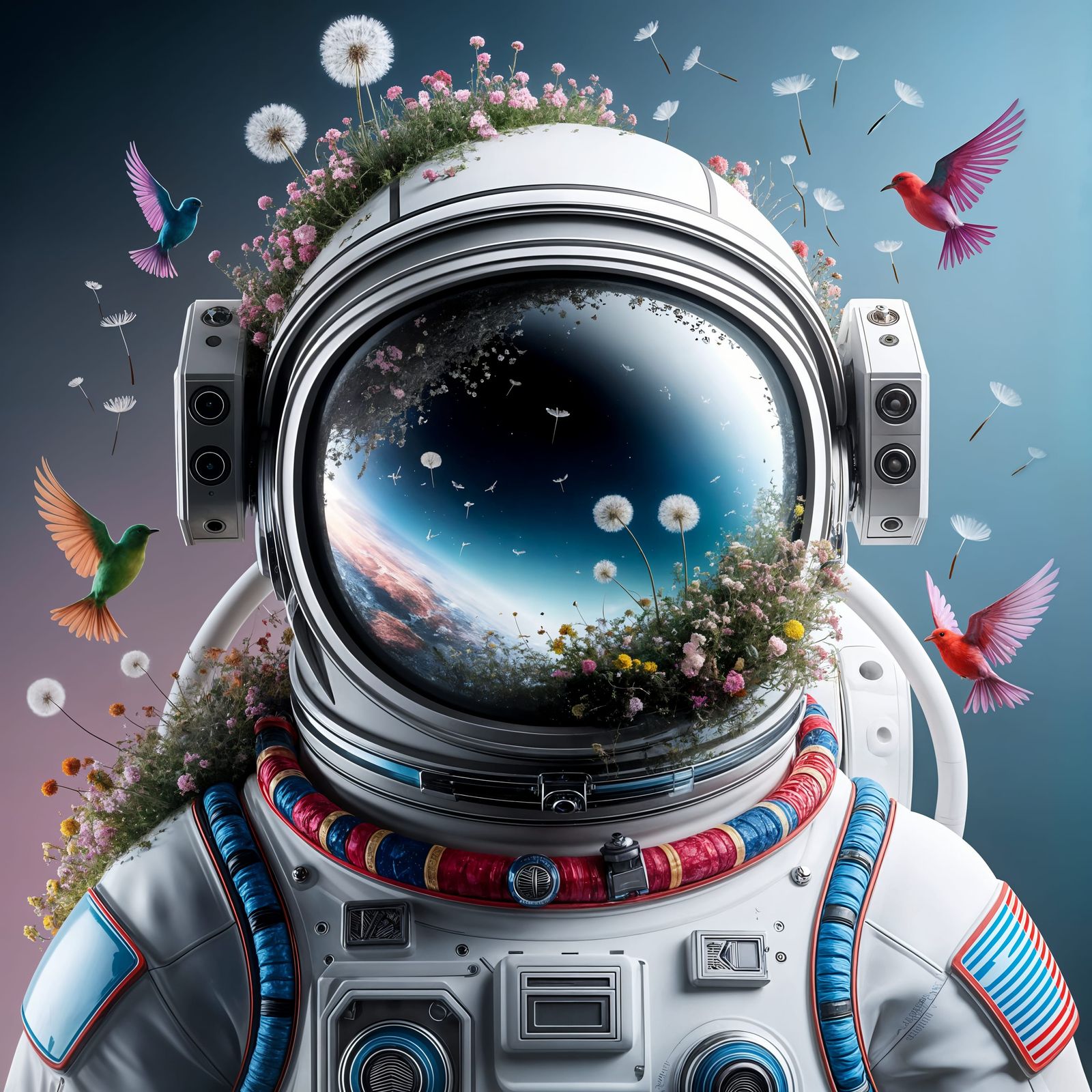Astronaut   by @Floe Joe 