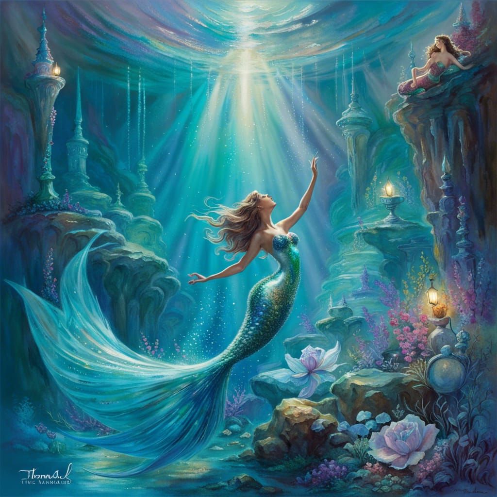 Mermaid grotto  by @Marinaoceana