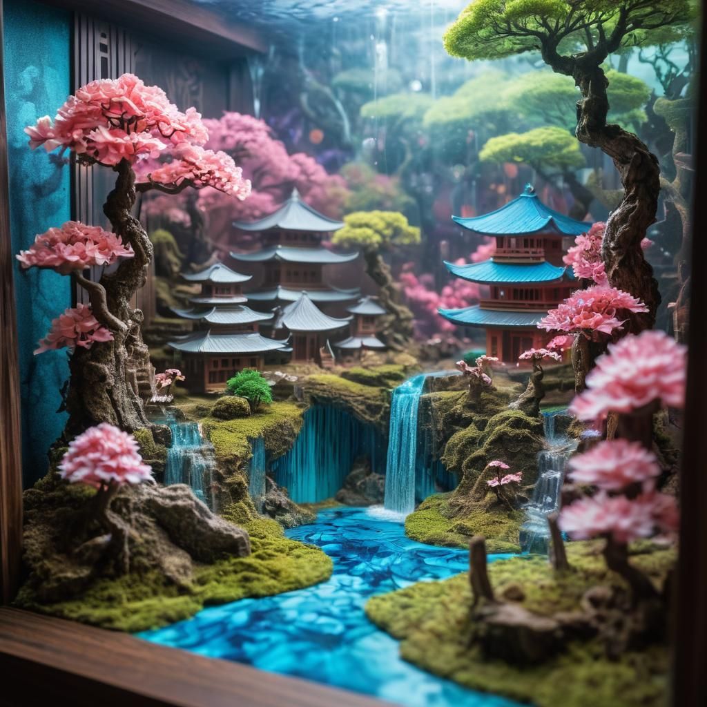 Intricate diorama   by @Ideal