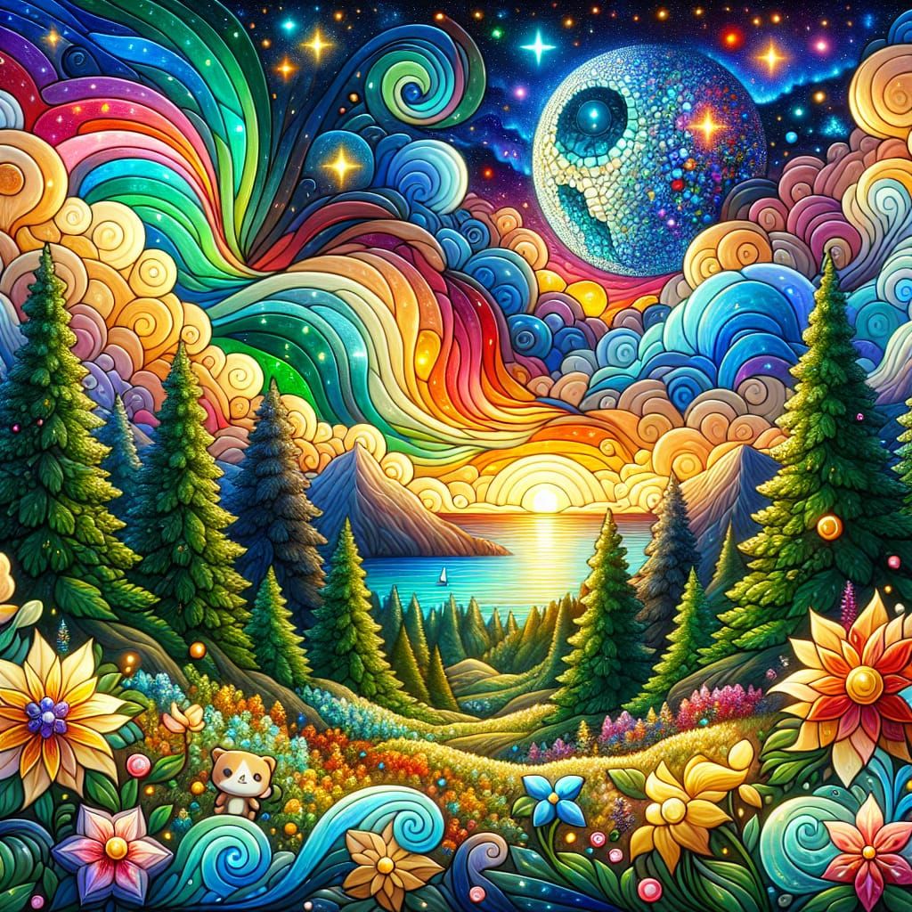 Whimsical Nature Fun  by @BecksK