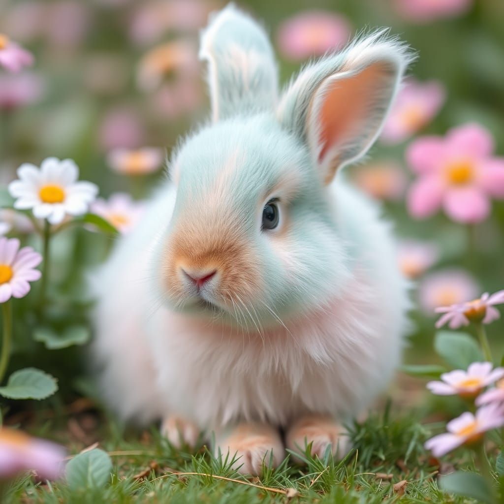 Pastel Bunny  by @Camellia Lane
