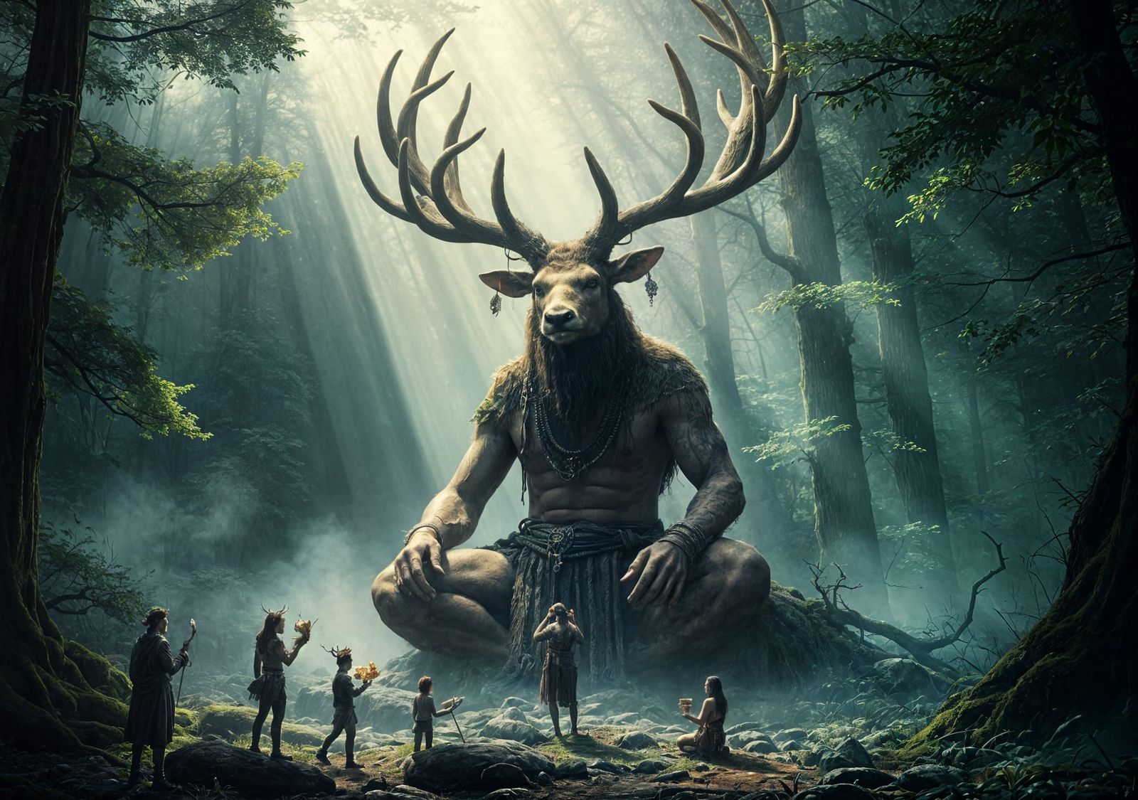 Rite of Cernunnos  by @kauri