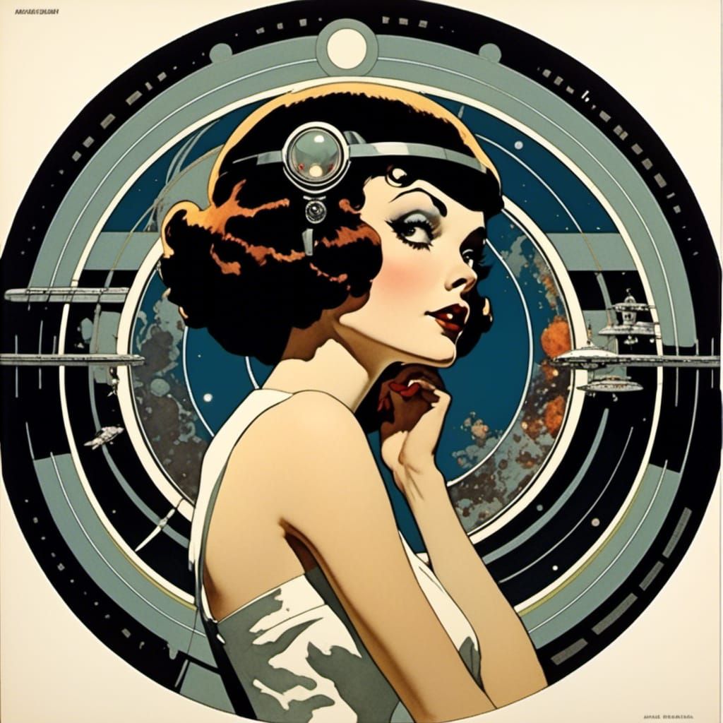 Space Opera Pulp-Deco