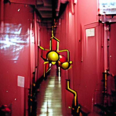 dangerous atom hallway narrow backroom