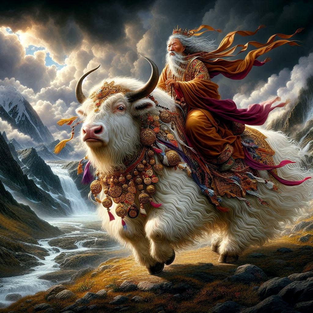 the old khan of tibet