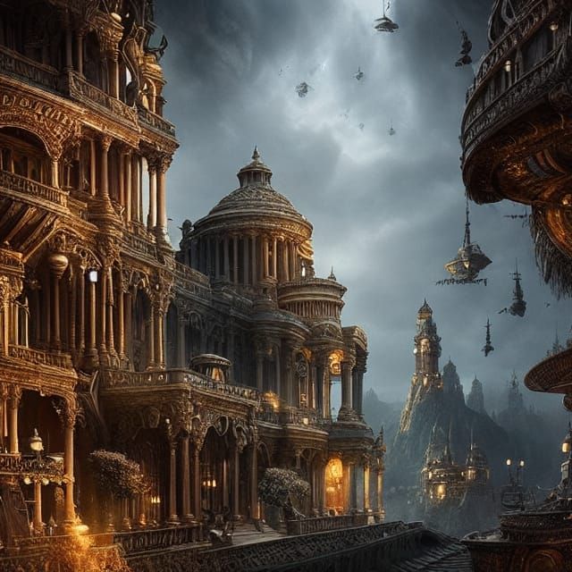 Once upon a time Epic cinematic brilliant stunning intricate...