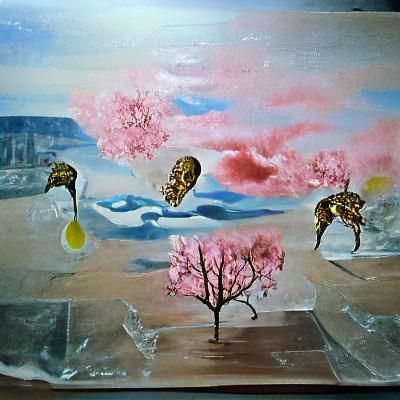 Surreal Cherry Blossoms