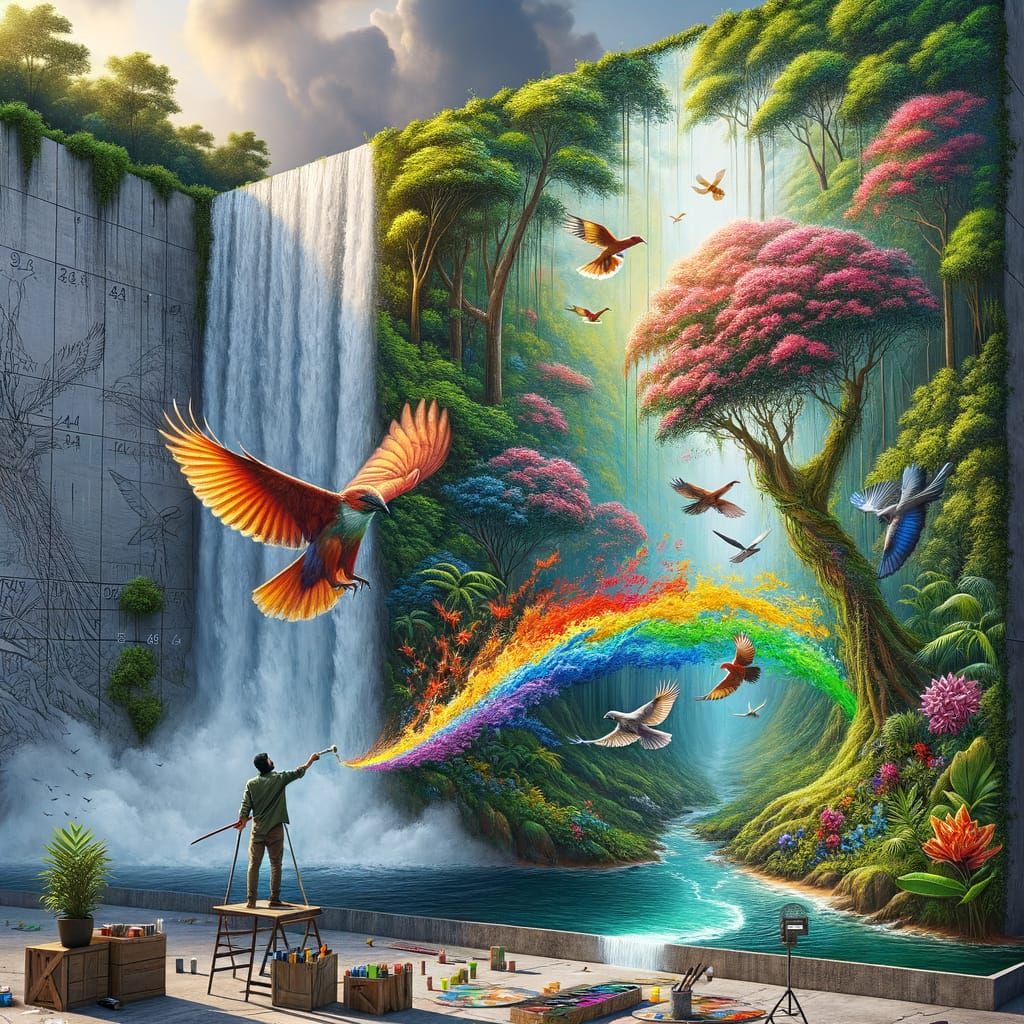 Paint by Numbers World  by @Rogue Bayman