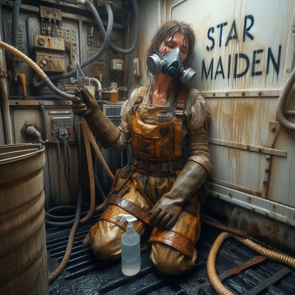 Cleaning up after repairs, that's important (4)