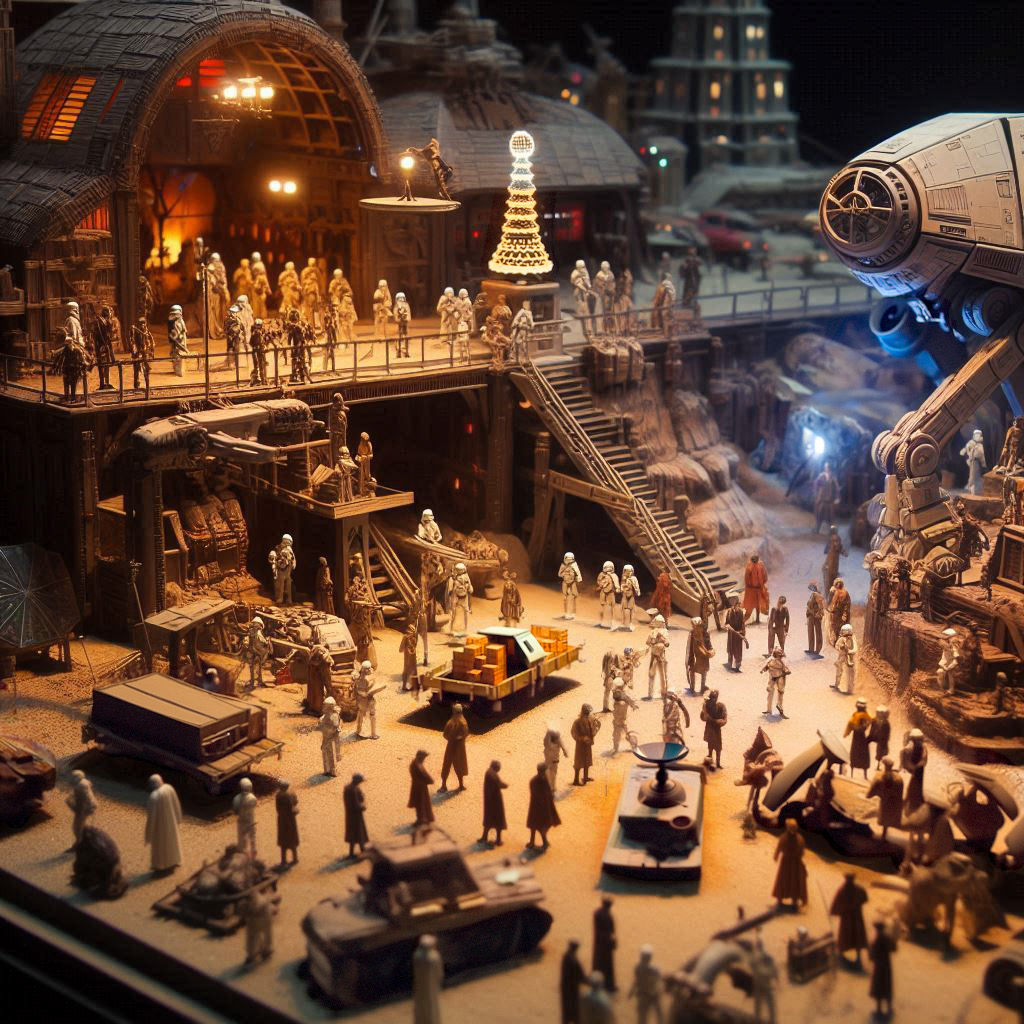 Star Wars Miniature scenes  collection