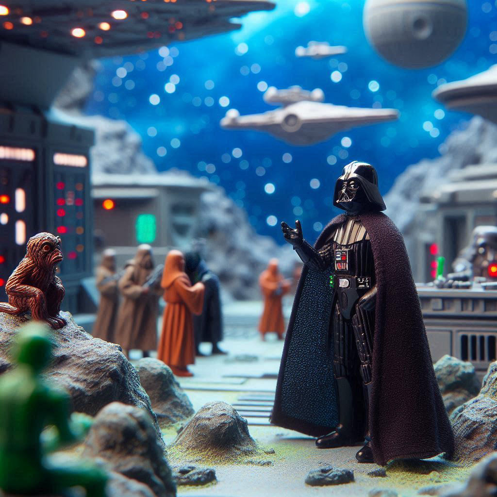 Star Wars Miniature scenes