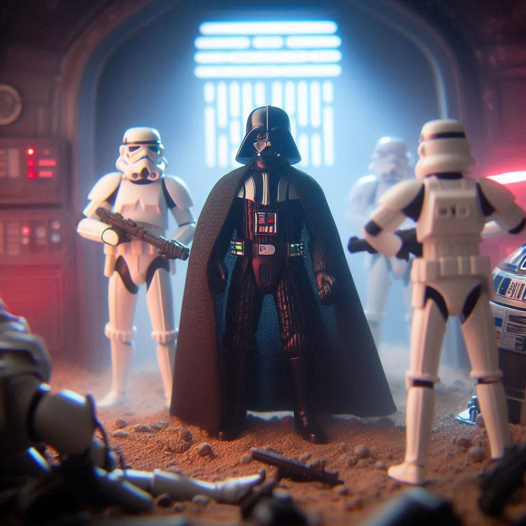 Star Wars Miniature scenes