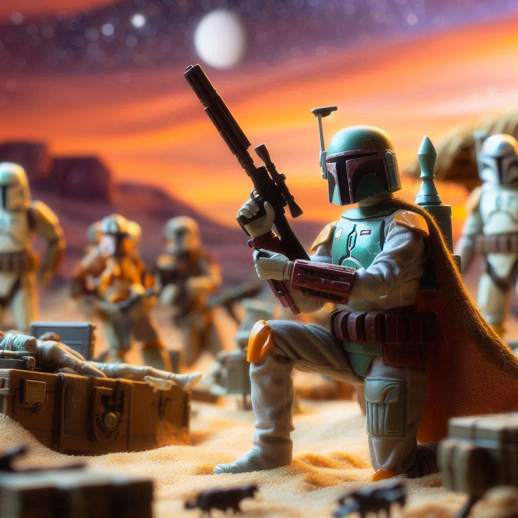 Star Wars Miniature scenes