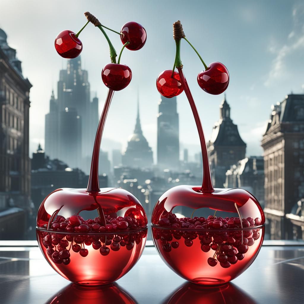 Cherries  by @AlfredStephen