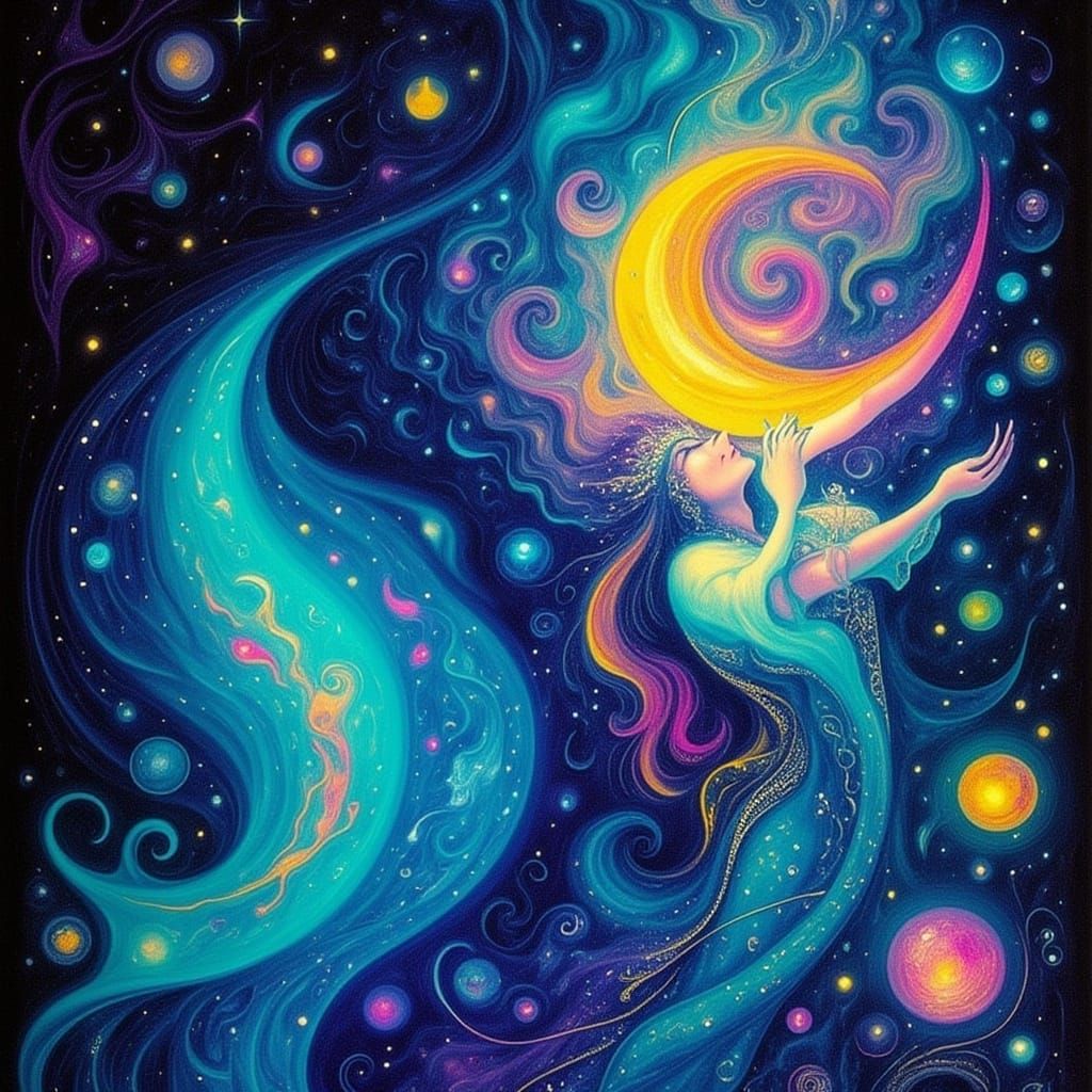 <lora:FS Spellcasting 230:1.0> (streams of flowing wax glowing with inner light,) over lumpy cybernetic popcorn stands, (robotic wrens glide...