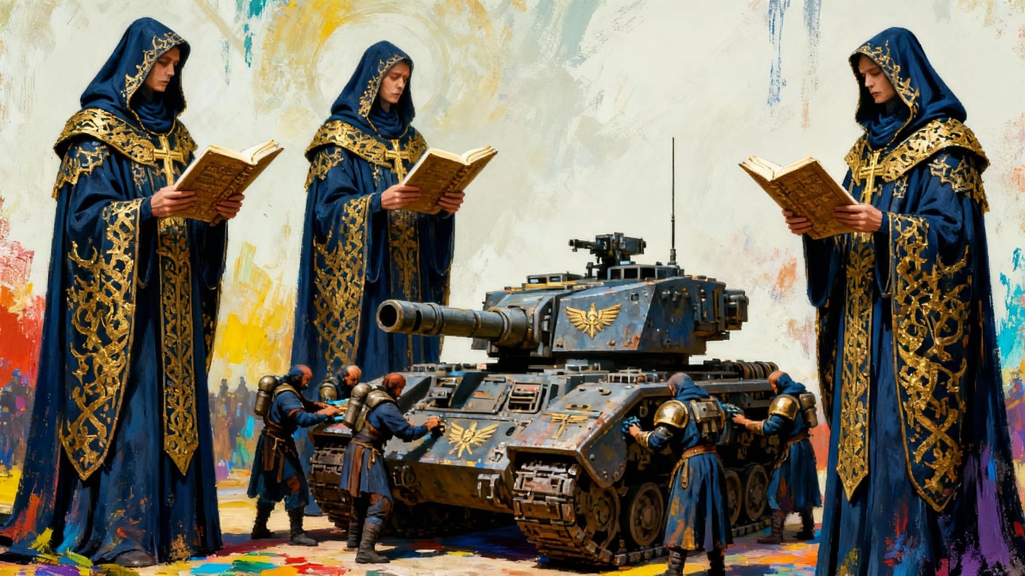 Basically what it takes to get a car wash in Warhammer 40,000