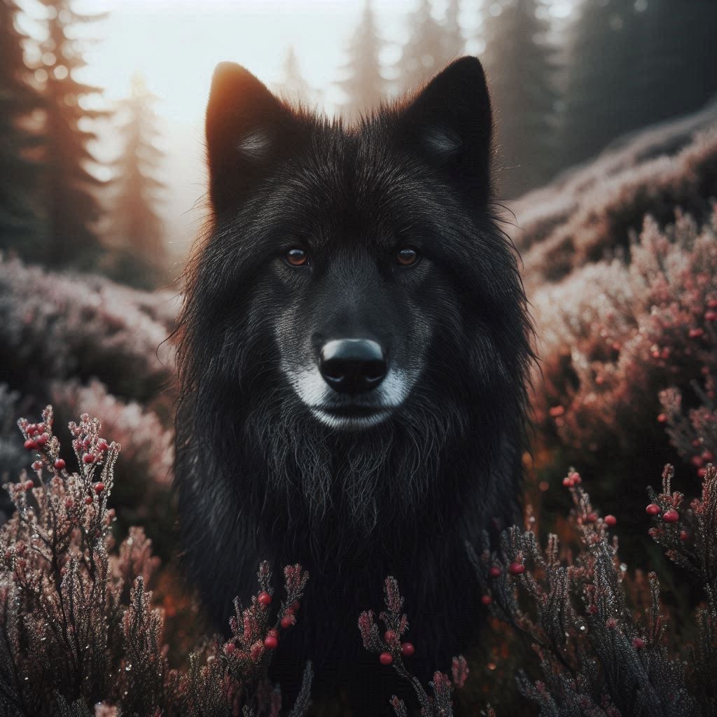 Black wolf