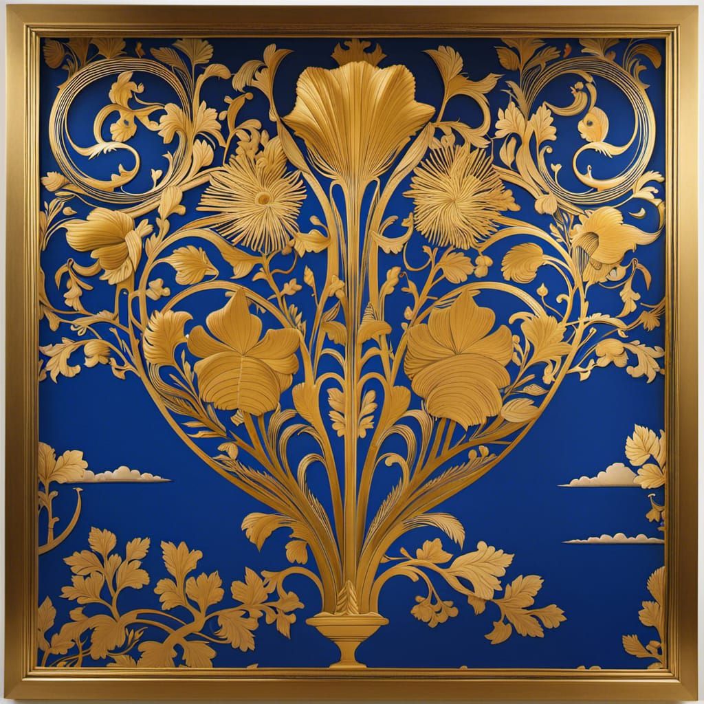 Who Is Afraid Of The Yves Klein Blue (created for NC's daily challenge