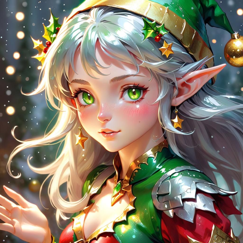 Christmas Elf - AI Generated Artwork - NightCafe Creator