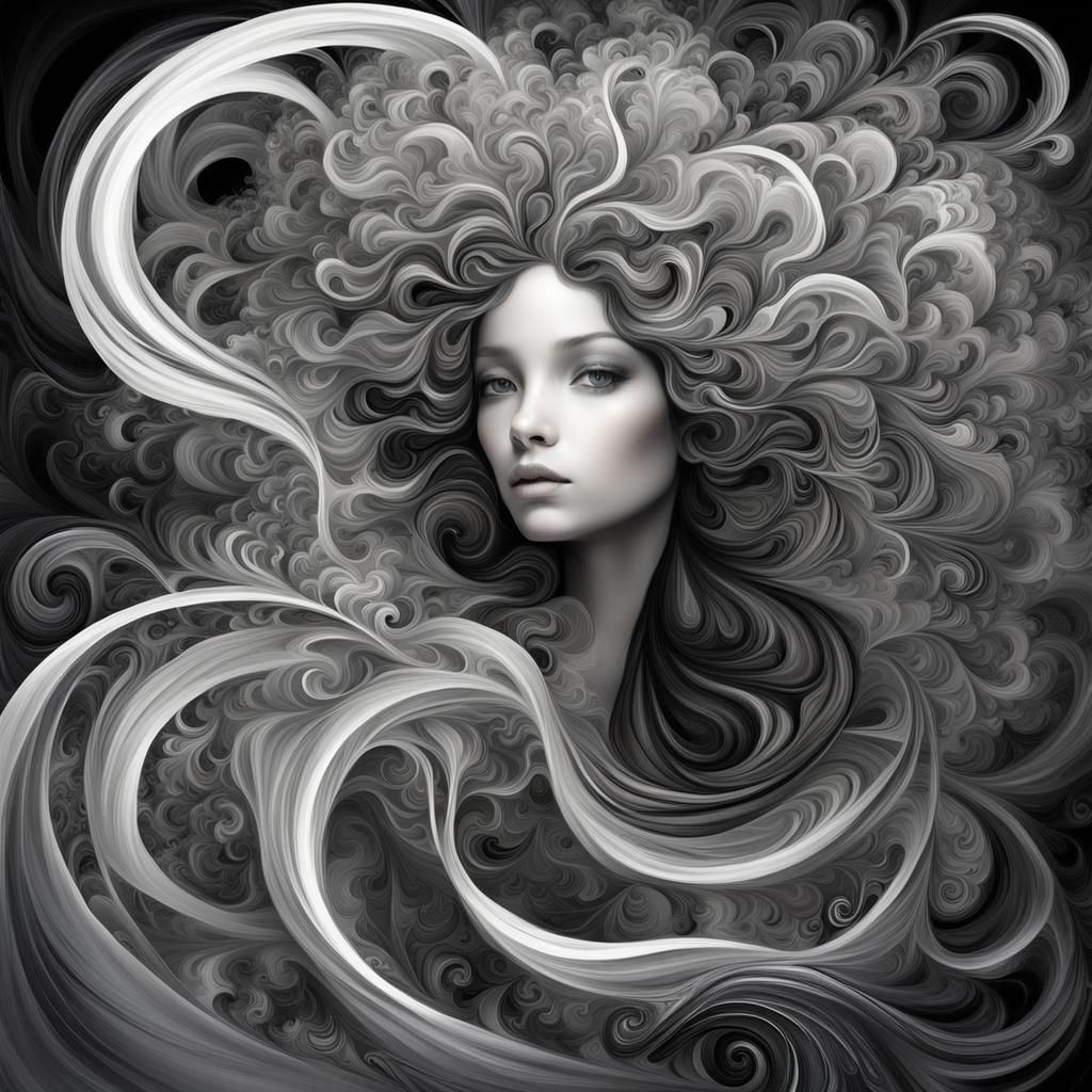 'Fractal Empress Pandora '  by @Kizby