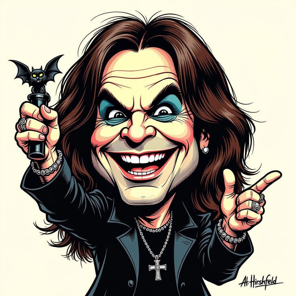 Ozzy, Prince of Darkness   by @Firewoman