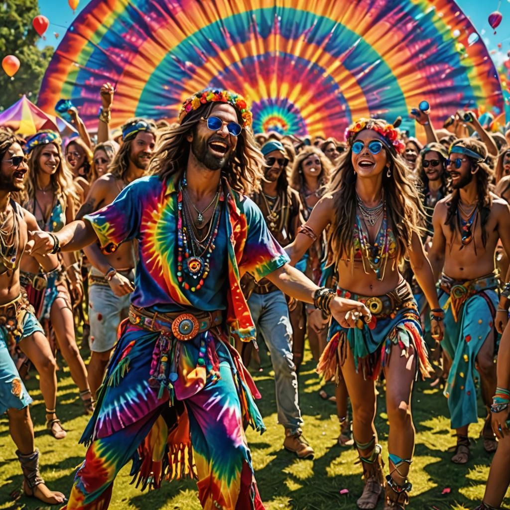 Where peace, love, and groovy vibes collide  by @Artificial Artistry