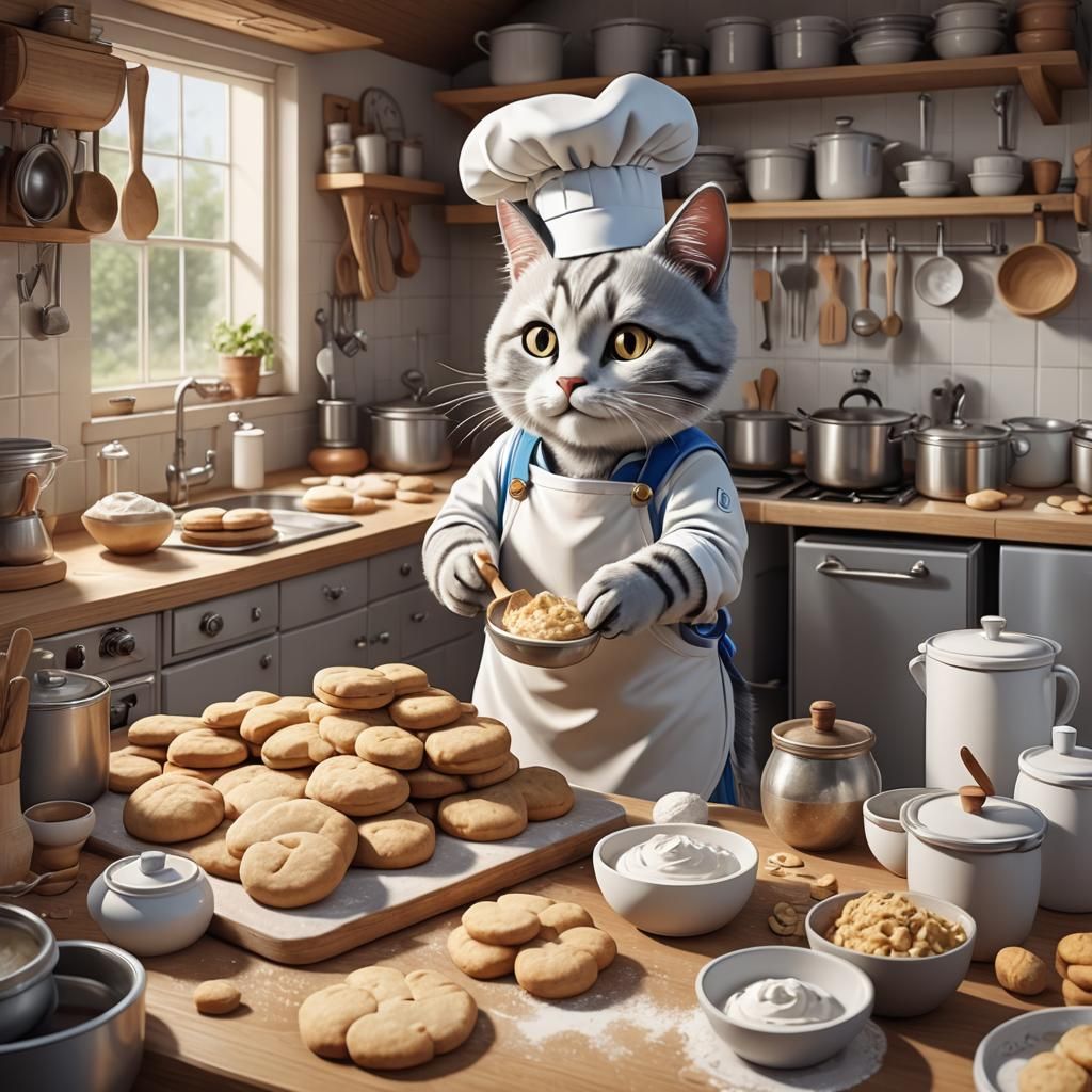 Purrfectly Baked Treats  by @Pelukis Muda