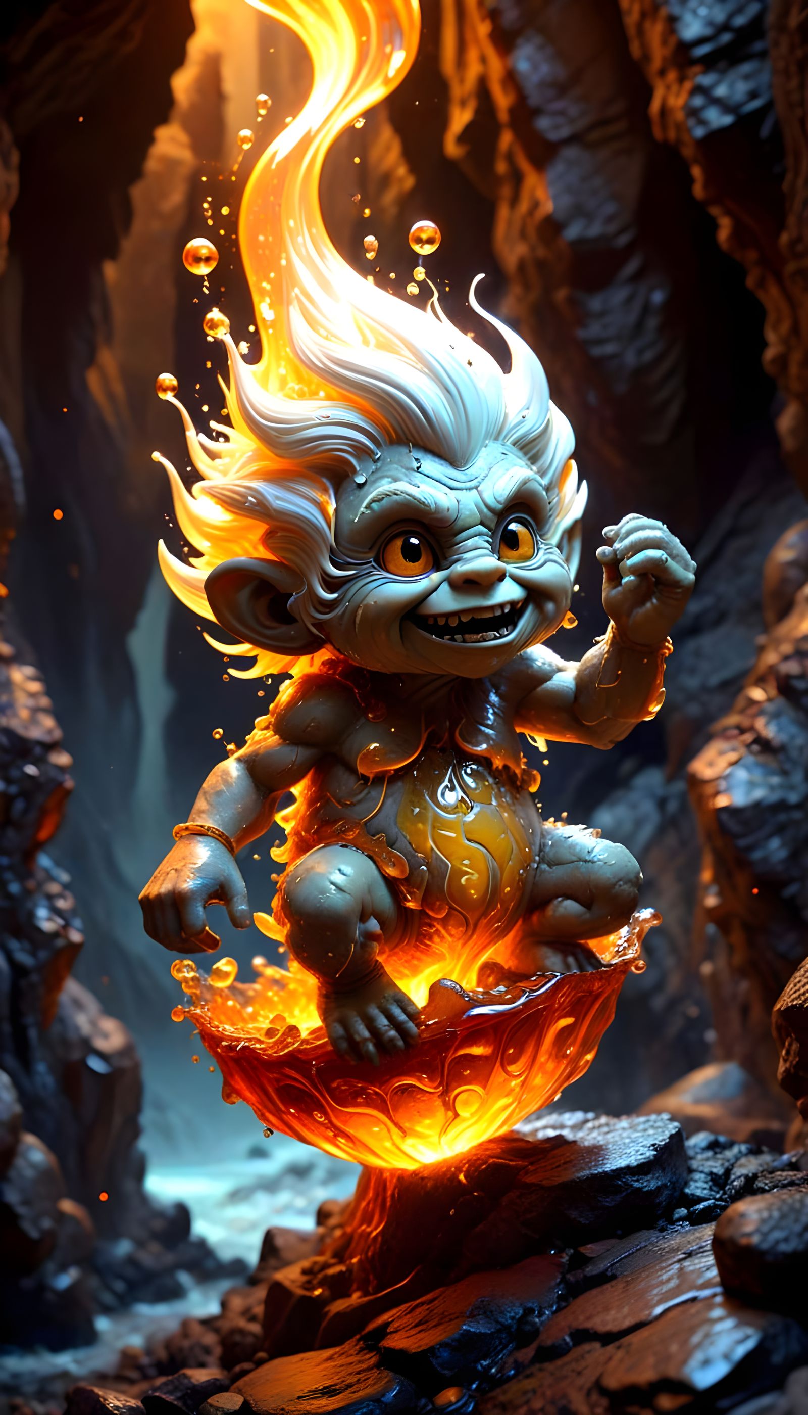 “Trolls - I’m not your vintage 1960s toy troll doll.”  by @GRK_Astronomer