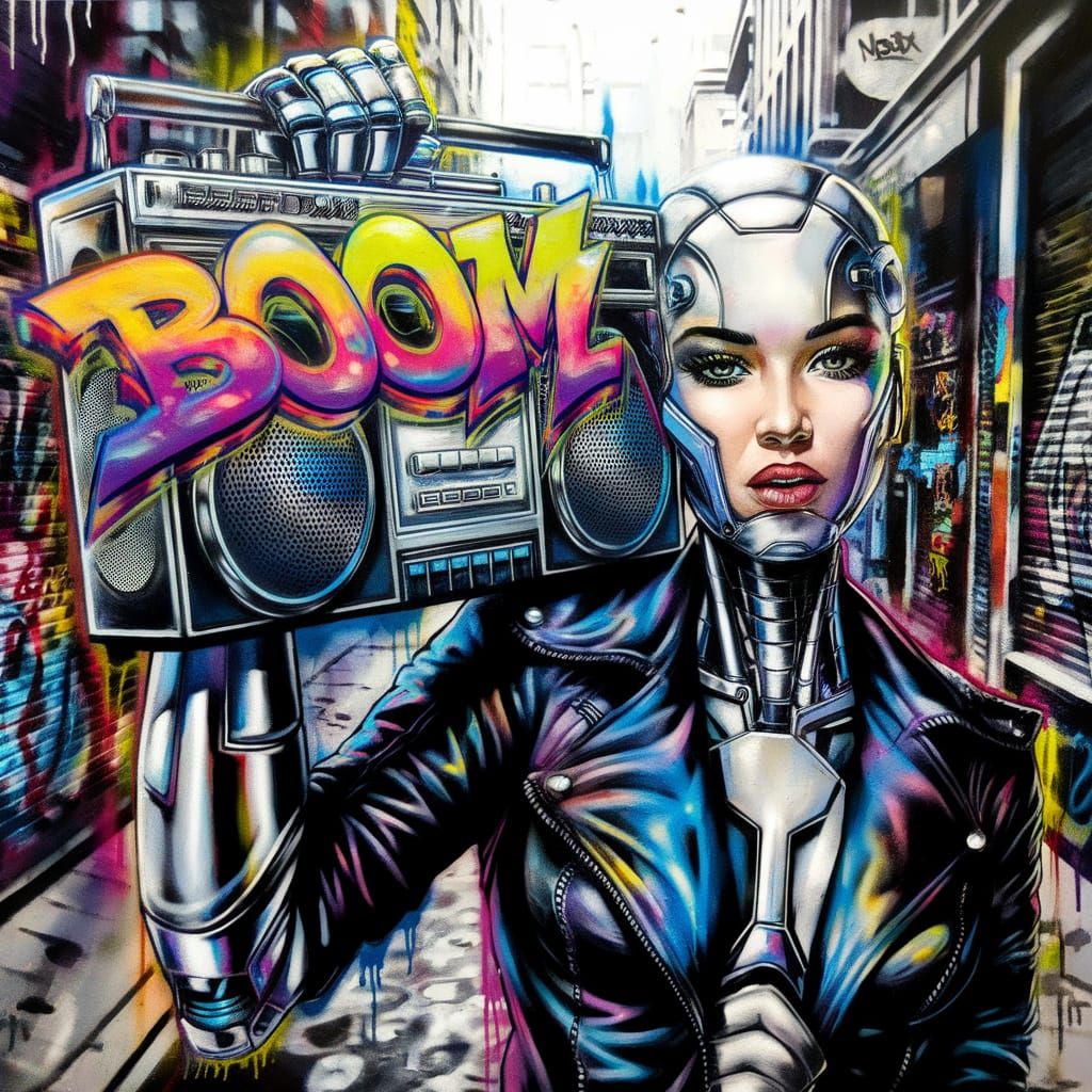 Boombot  by @Aquaman420