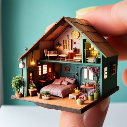 My mini home  by @Insta_Alice_in_tufting_land