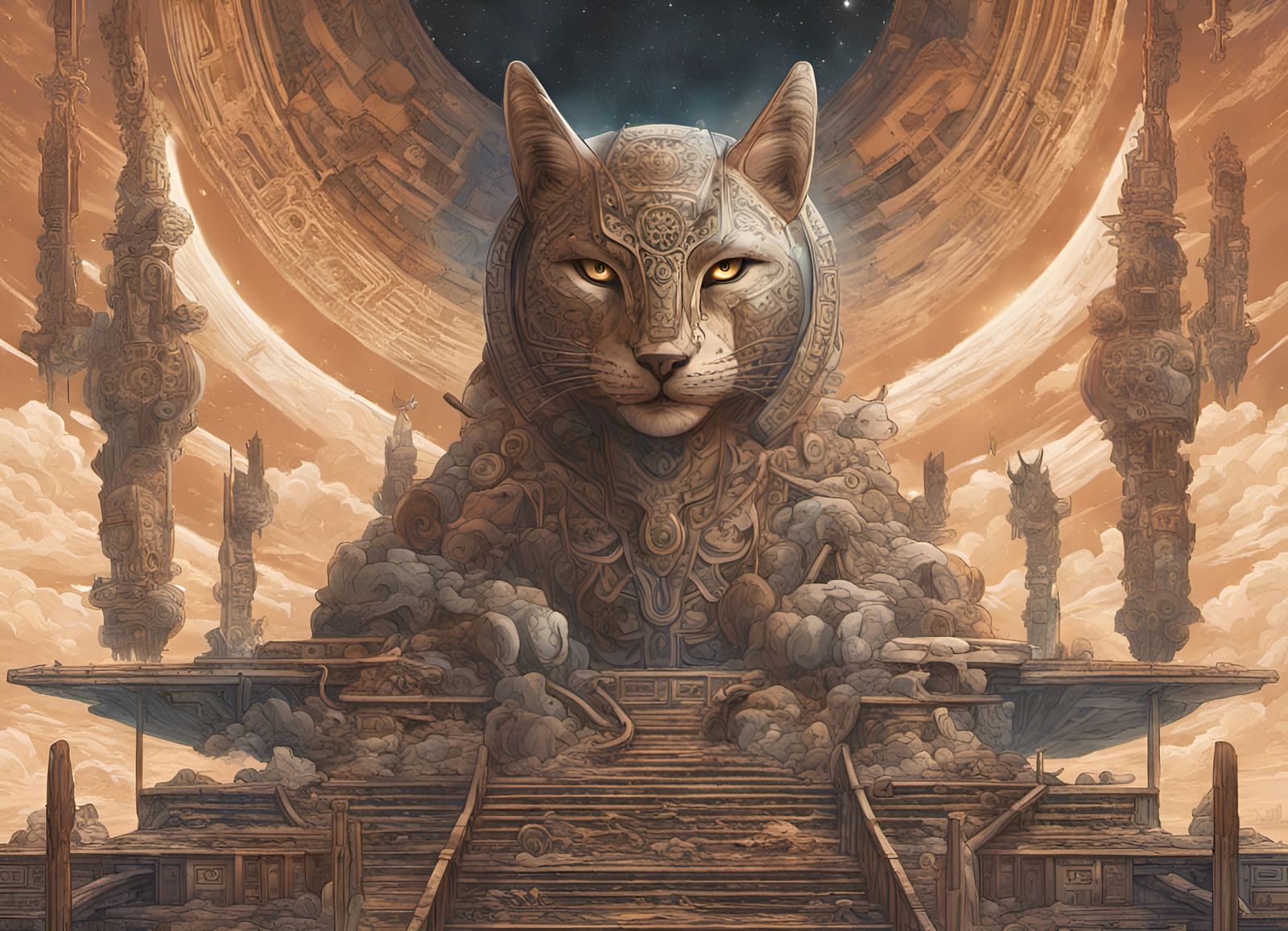 Stargate Lynx  by @Giso Brown