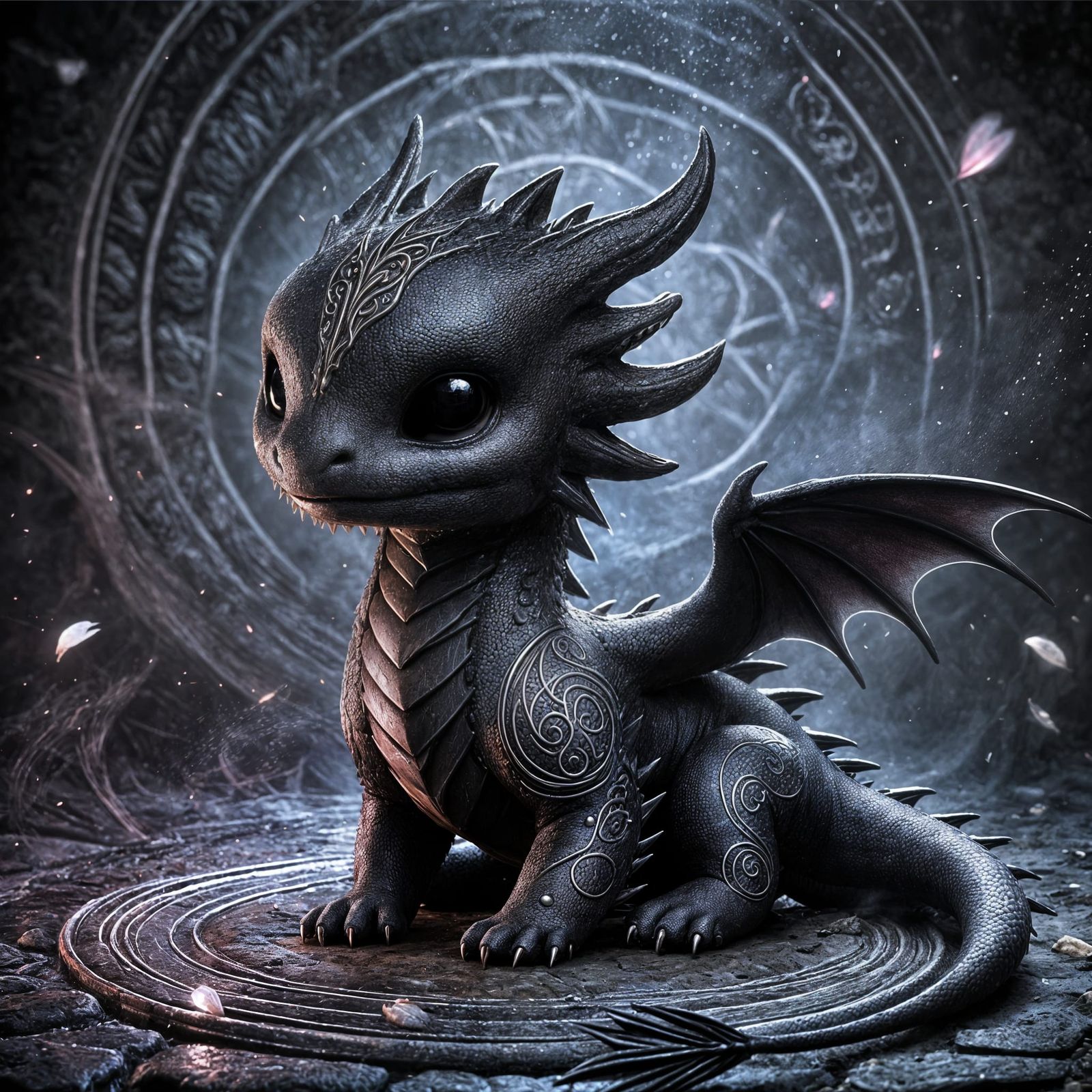Mini Black Dragon
