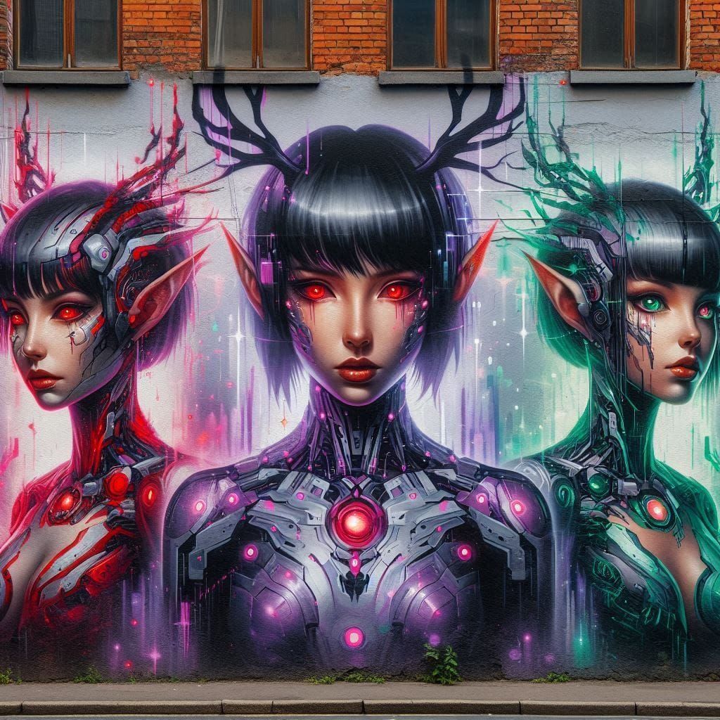 Backdoor Graffiti Mural III