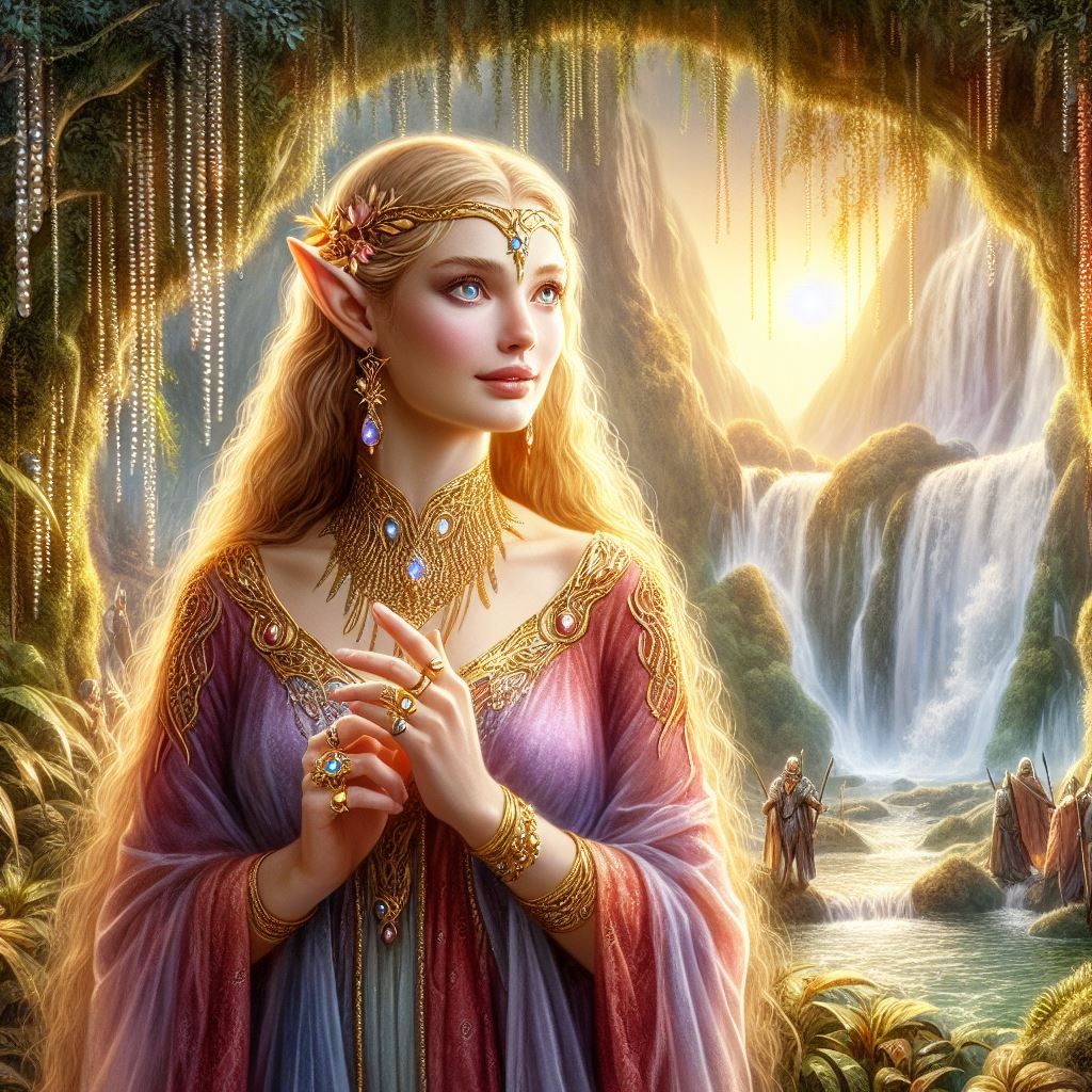Elven Ladies from The Lord of the Rings