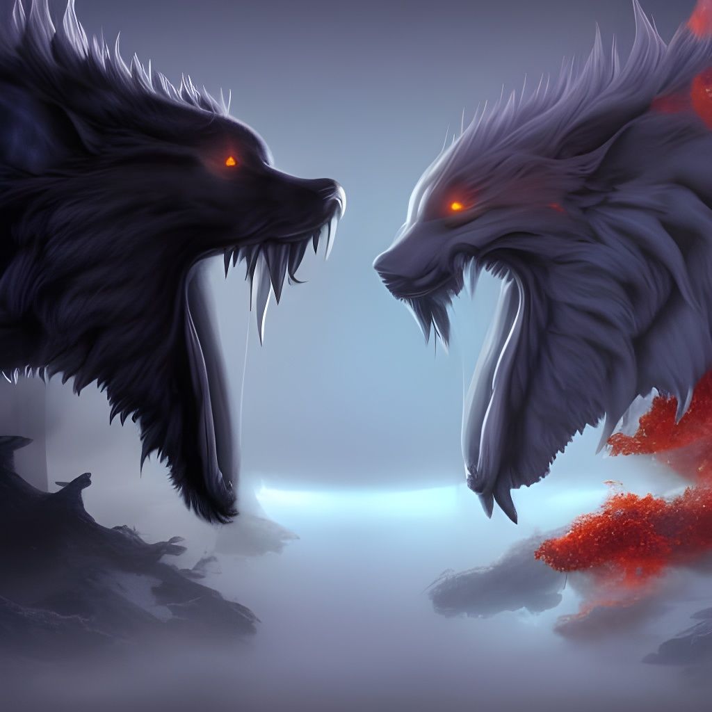 Dark and Light Monsters