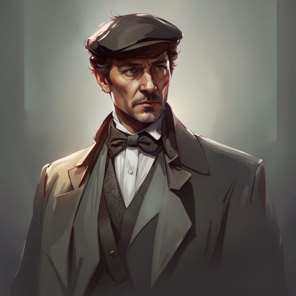 Sherlock Holmes - AI Generated Artwork - NightCafe Creator