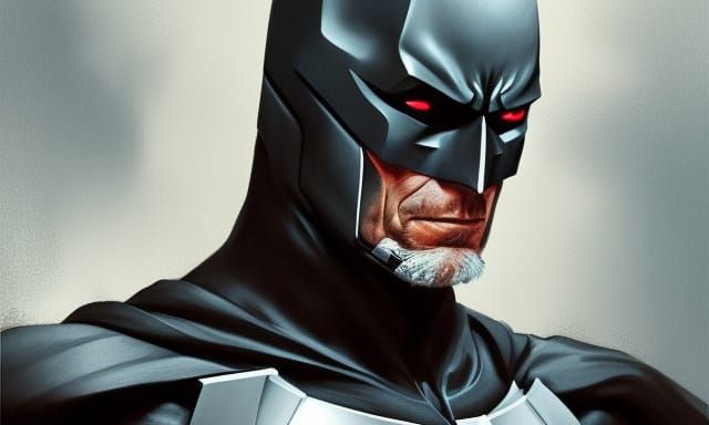 Older Clint Eastwood dressed in Batman suit. - AI Generated Artwork -  NightCafe Creator