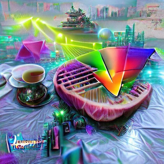 Harmonic Phase Shift Into The Vaporwave Dimension II - AI Generated ...