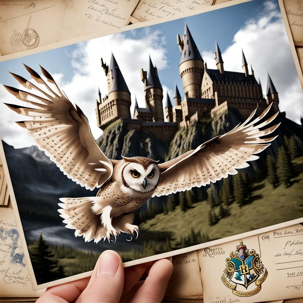 Hogwarts Postcard III - AI Generated Artwork - NightCafe Creator