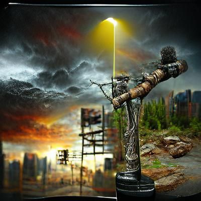 new world   8K 3D hyperrealism back lit subtractive lighting...