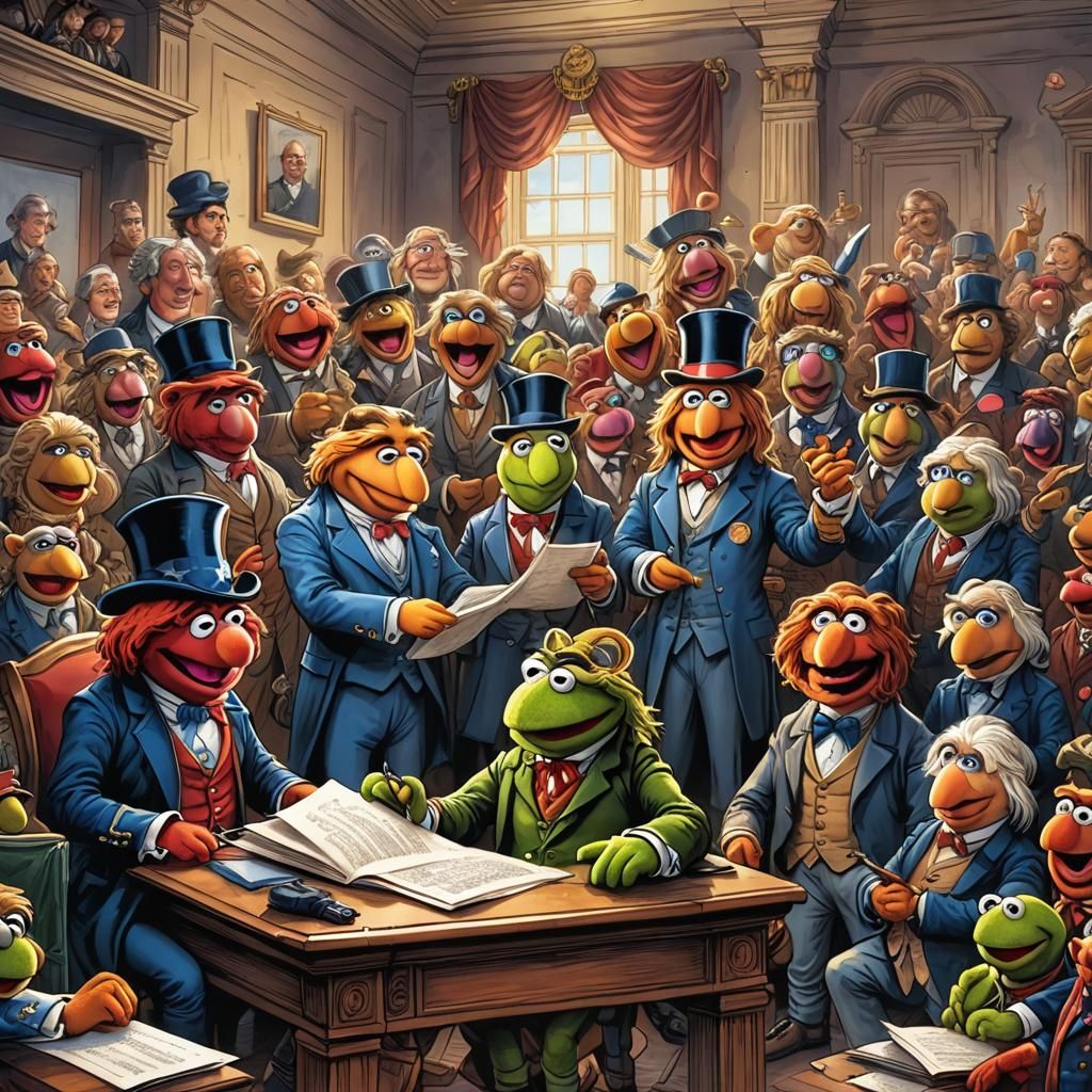 skull trooper signing the declaration of independence
