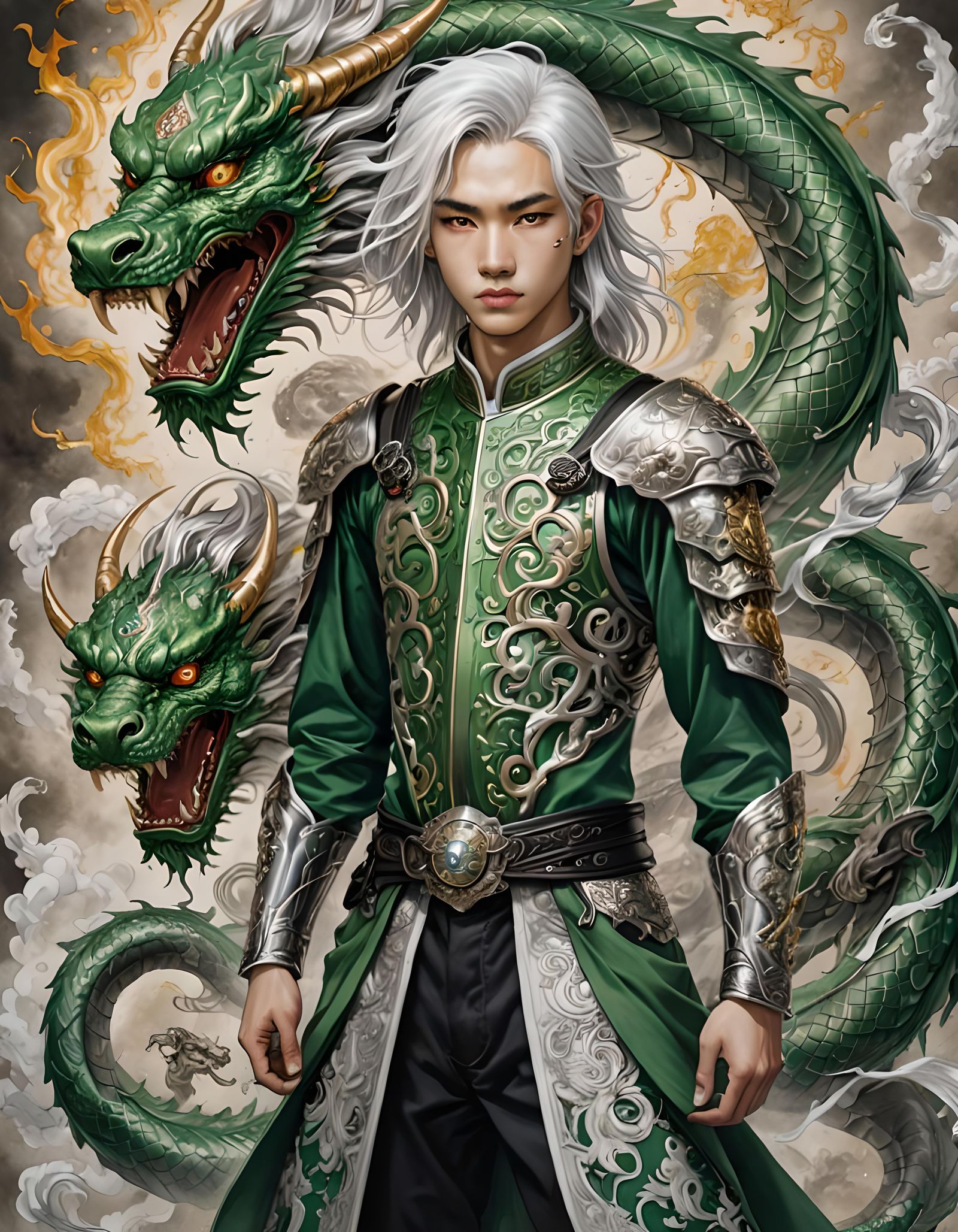 Xiao Yazi - Son of the Dragon Yazi - Grandson of the Dragon King  by @MicThom
