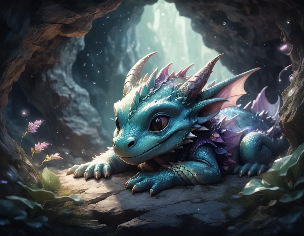 Cute Baby Dragon 13