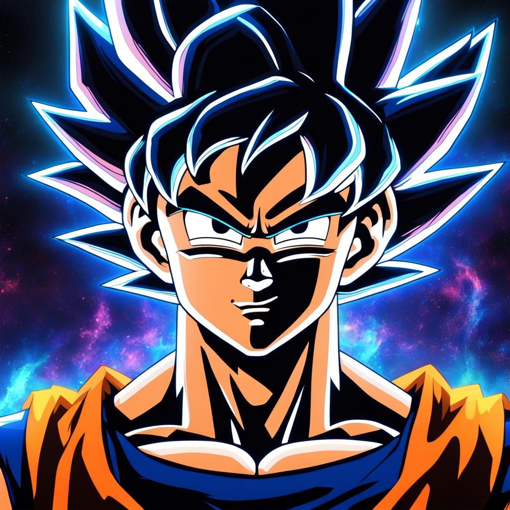 Son Goku going beyond Blue