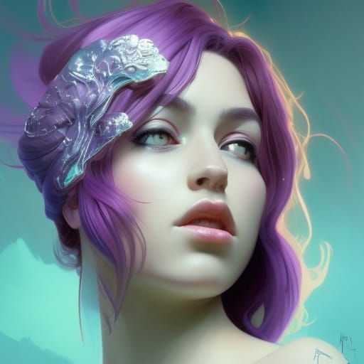 purple