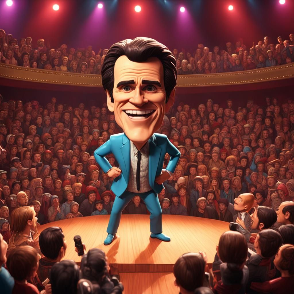 Jim B. Carrey - AI Generated Artwork - NightCafe Creator